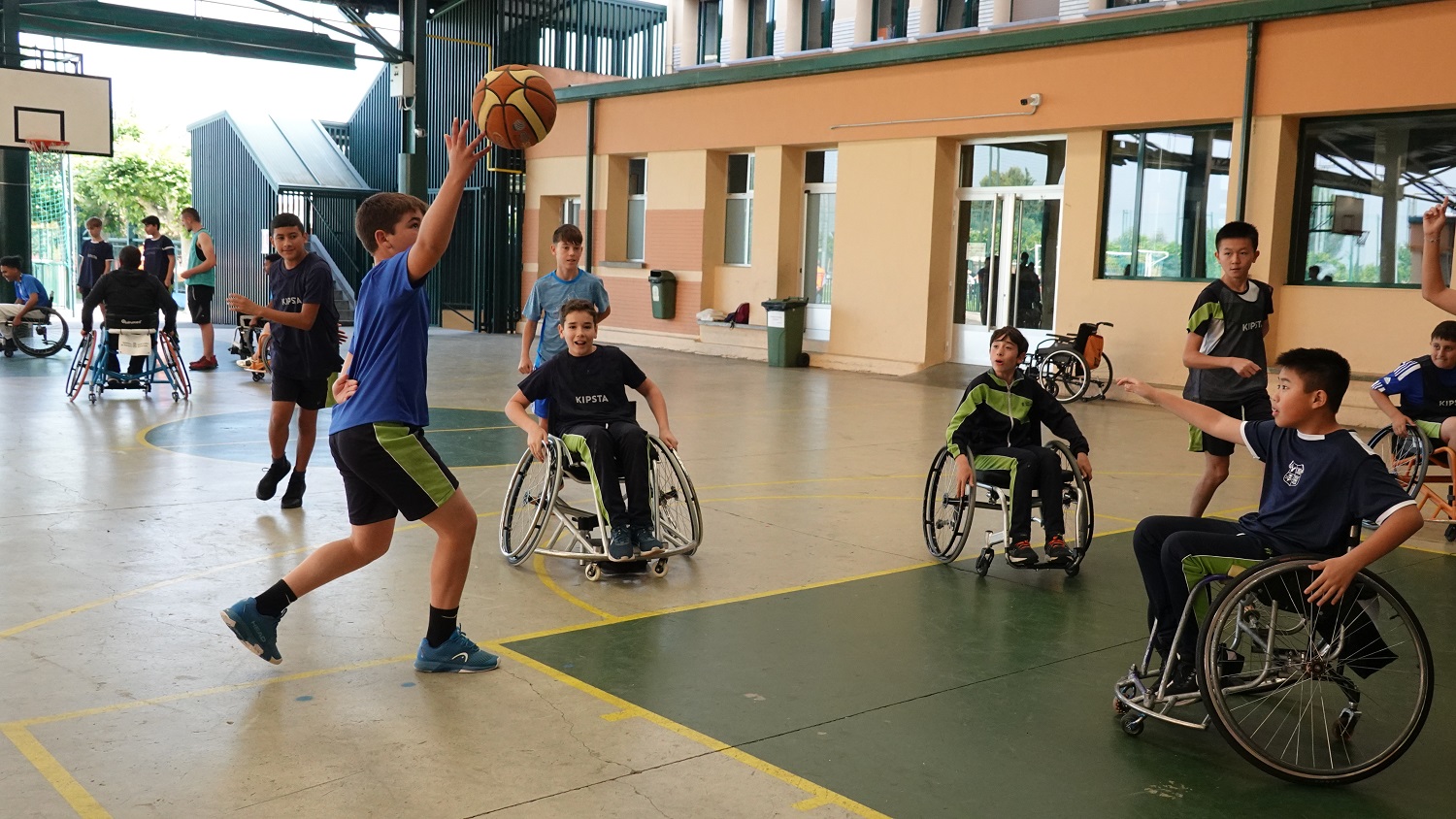 Encuentro intercentros como actividad de cierre al programa DIE (“Deporte Inclusivo en la Escuela”)
